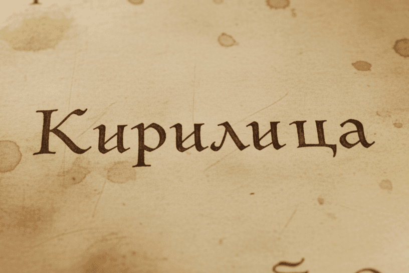 The Birthplace of an Alphabet: How Bulgaria Gave Cyrillic to the Slavic World