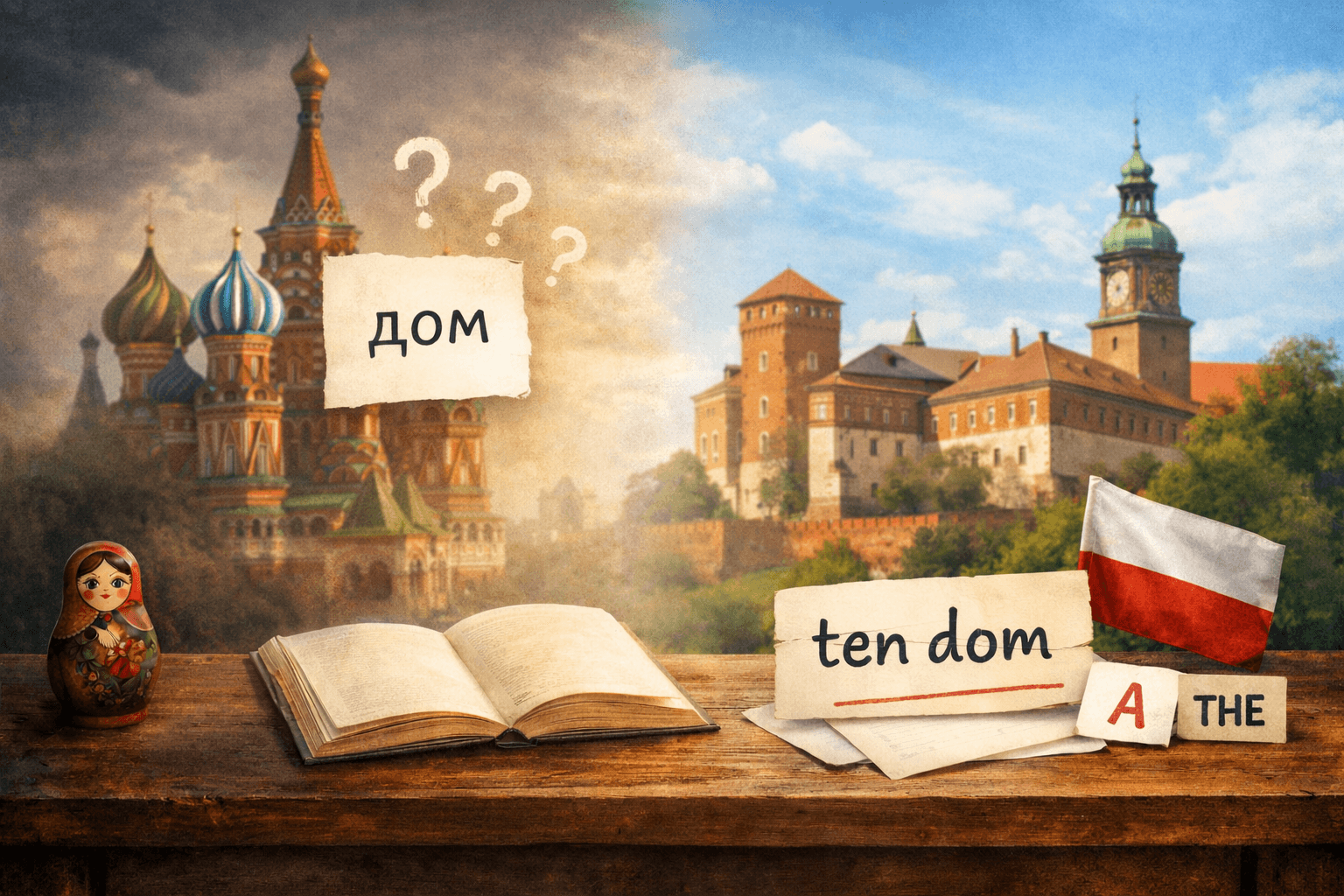 Why Russian Has No Articles (But Polish Almost Does)